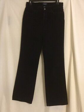 SONOMA  BLACK 5-Pocket Bootcut Mid-Rise Corduroy Jeans/Pants SIZE 4 AVG
